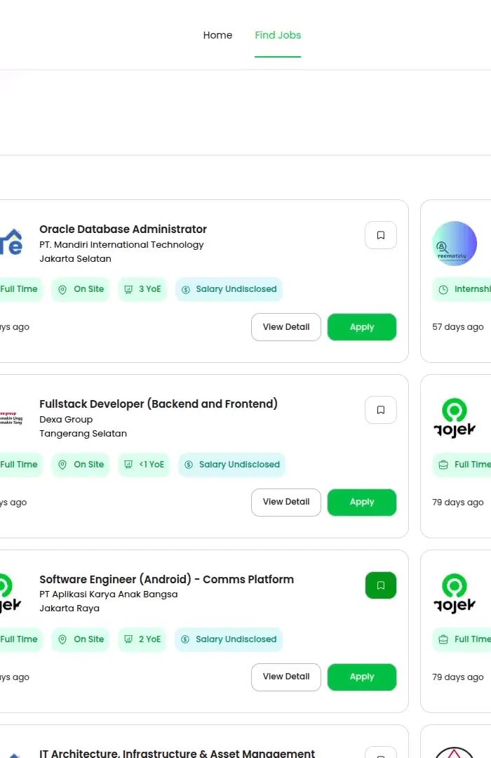 Digitefa - Platform Pencarian Lowongan Kerja